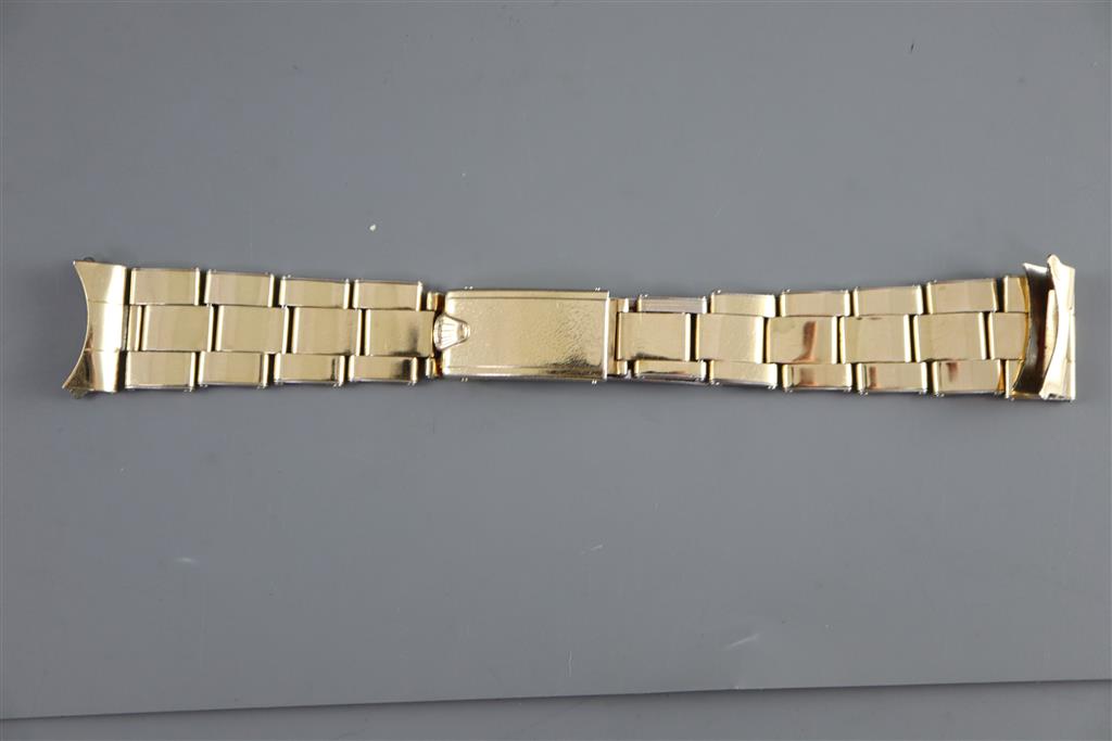 A gentlemans 1970s steel and gold plated Rolex Oyster Perpetual Date wrist watch,